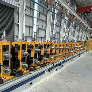 কেনা স্টিল টিউব তৈরির মেশিন 50Hz 220V স্বয়ংক্রিয় টিউব ফর্মিং মেশিন online manufacture
