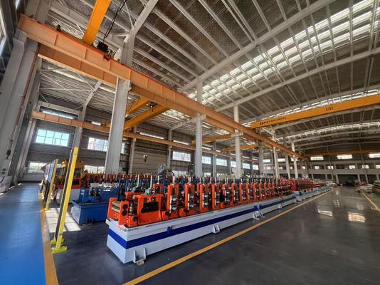 সৌর পিভি মাউন্টিংয়ের জন্য পিএলসি নিয়ন্ত্রণের সাথে স্বয়ংক্রিয় রোল ফর্মিং মেশিন