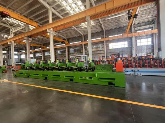 সার্ভো পিএলসি কন্ট্রোল সহ স্বয়ংক্রিয় সৌর PV রোল ফর্মিং মেশিন